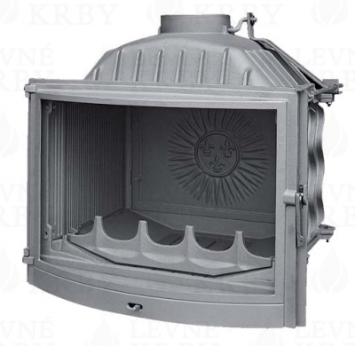 Топка Fabrilor DECO 735 боковое открытие дверцы 