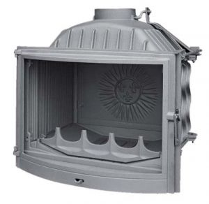Deco 735  Чугунная топка с прямым стеклом