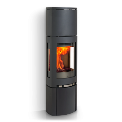 Дровяная печь-камин Jotul F 371 High Top Высокая печь с накопительным теплообменником и дополнительным пространством в основании