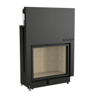Каминная топка плоская 90 x 72 Echa Tech