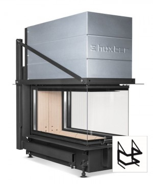 Каминная топка Hoxter UKA 86/50/86/52h Монтажная конструкция с рамкой 8-и сторонней 