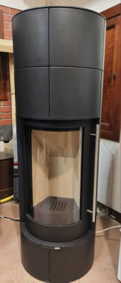 Печь EMBER Оля 1 G black 