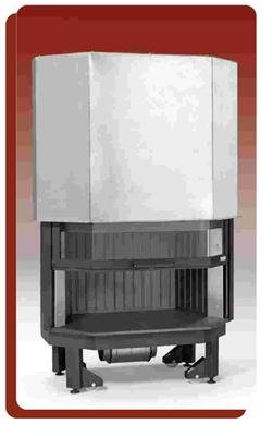 Топка с тепловым контуром Eco Sahara Esagono 