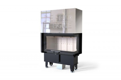 Топка DEFRO HOME INTRA SM BP G SLIM, 6 кВт, 683/478/352мм, угловое стекло справа, гильотина 